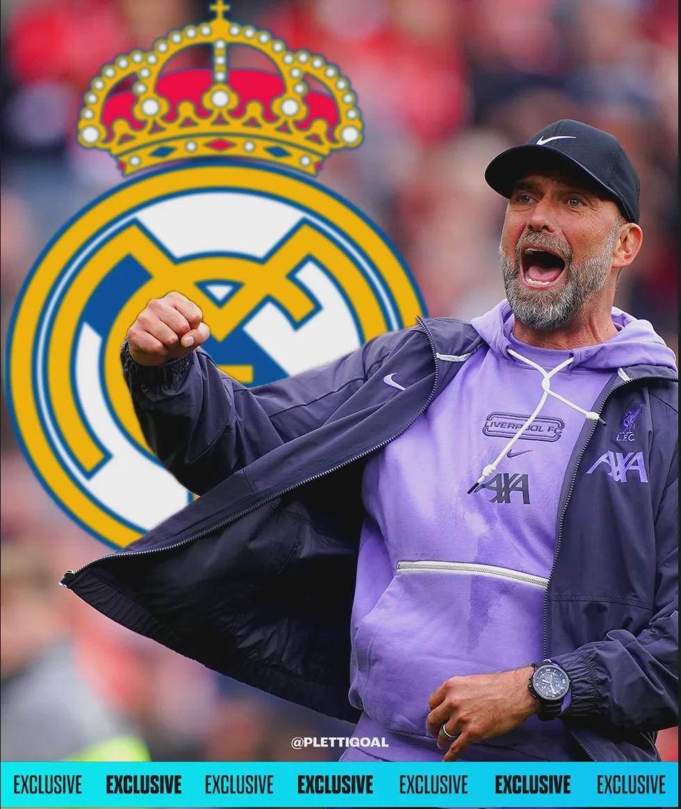 星空入口-德天空：克洛普仍是皇马换帅目标！利物浦正寻找布拉德利替身！